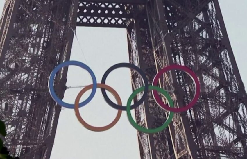 Competition underway at the Paris Olympics, one day before the Opening Ceremony